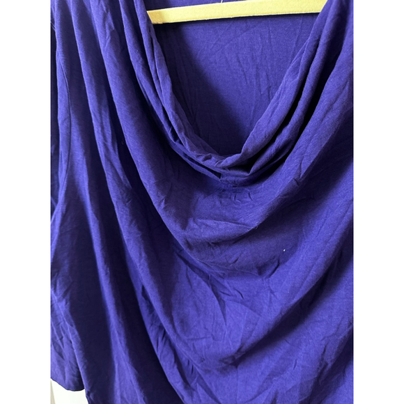 Anne Klein Purple Cowl Neck Tunic 3X - Picture 3 of 5